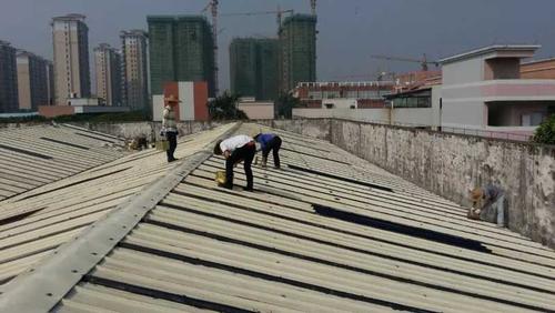 中山钢结构屋面防水补漏工程|钢结构防水方法|钢结构屋面防腐防锈
